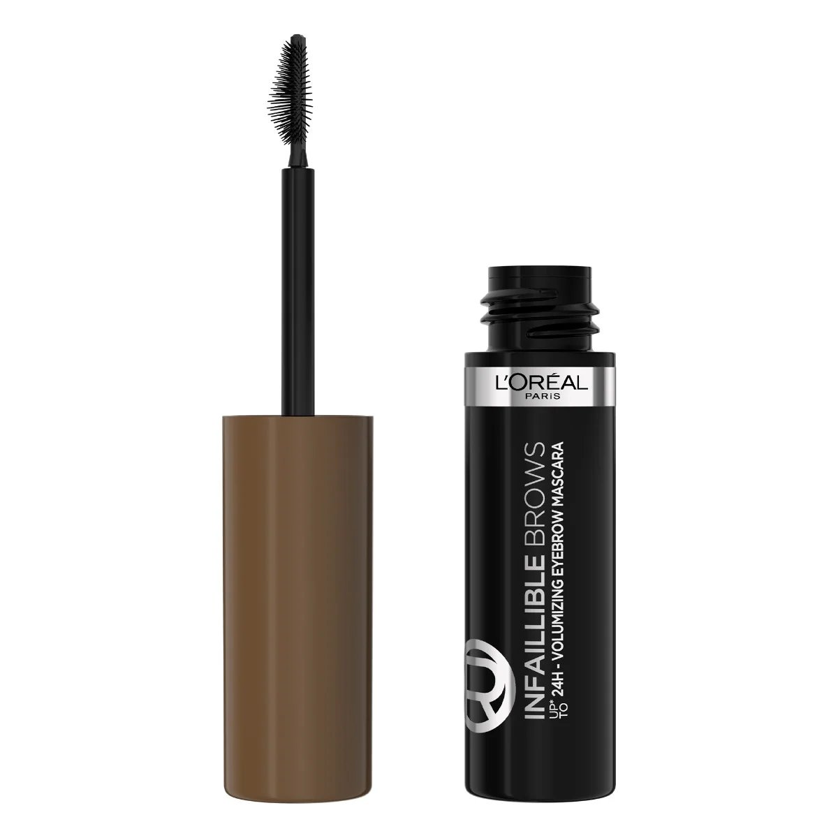 Mascara pentru sprancene cu efect de volum Infaillible 24H Brunette, 4.9ml, L'Oreal Paris