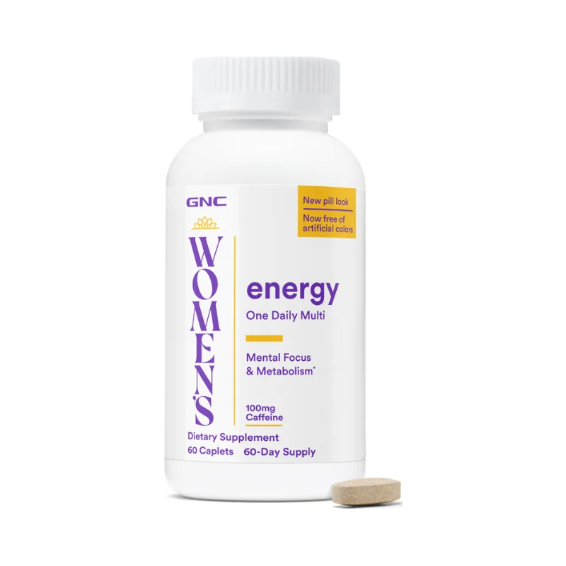 Multivitamine pentru Femei Energie si Metabolism Women`s One Daily Multivitamin Energy, 60 tablete, GNC
