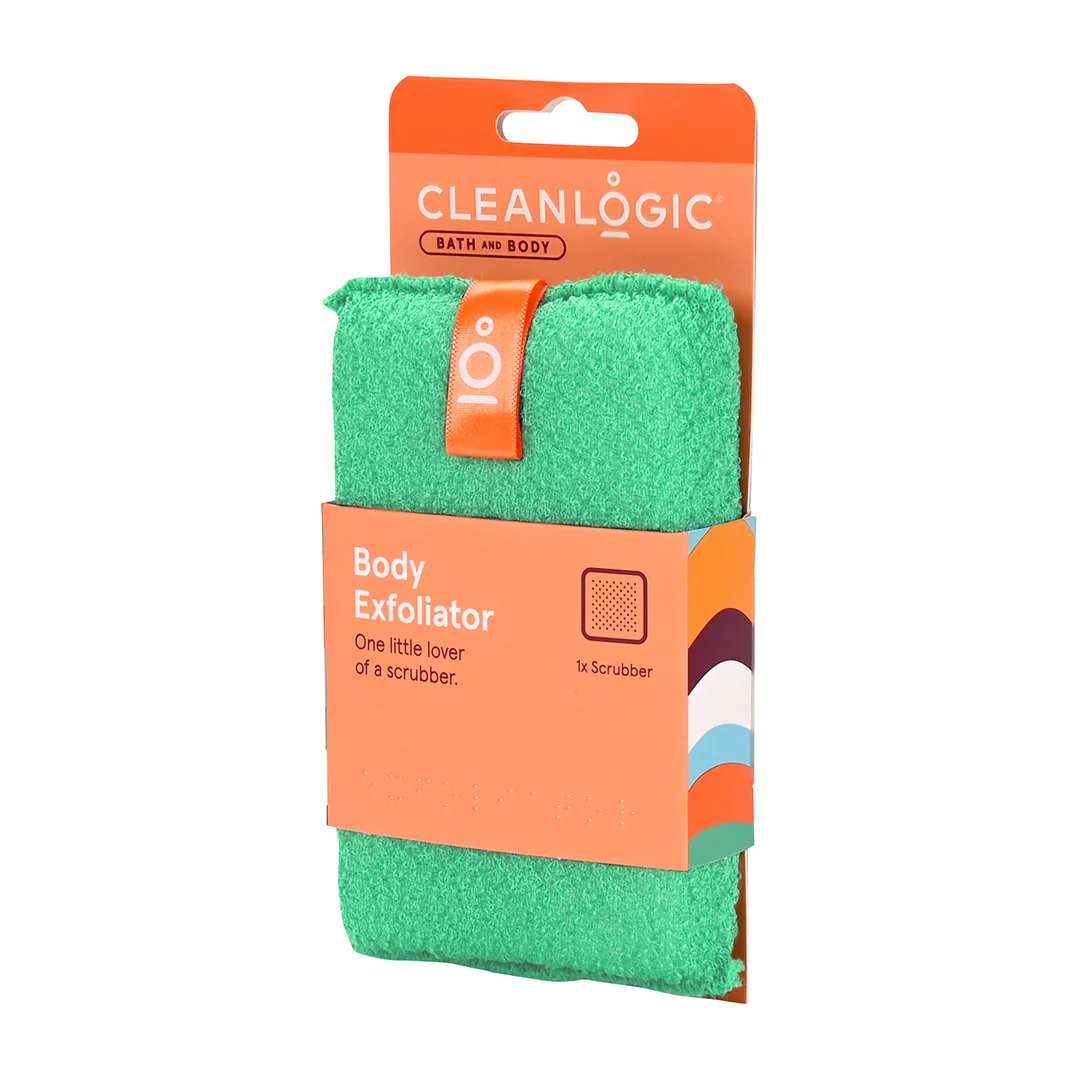 Burete exfoliant pentru corp Bath & Body, 1 bucata, Cleanlogic