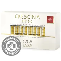 Tratament pentru par HFSC Transdermic 500 Woman Crescina, 20 fiole, Labo