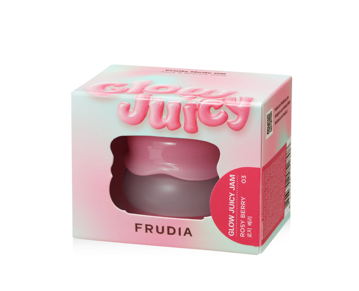 Balsam de buze glow juicy jam 03 Rosy berry, 4.5g, Frudia 