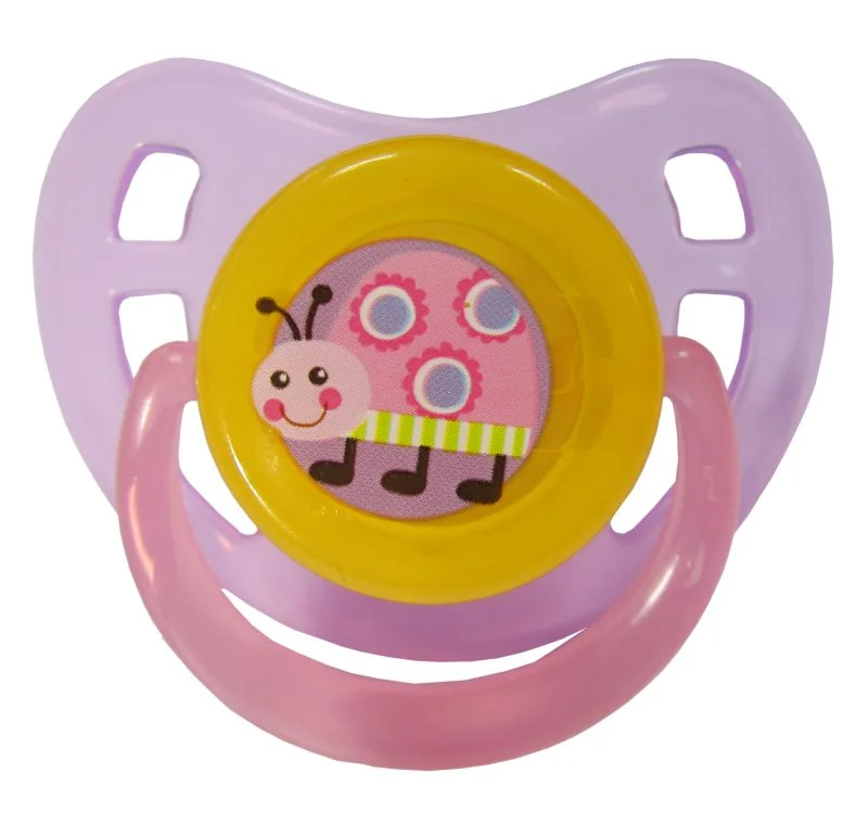 Suzeta din silicon cu model animale 6 luni +, 1 bucata, Primii Pasi