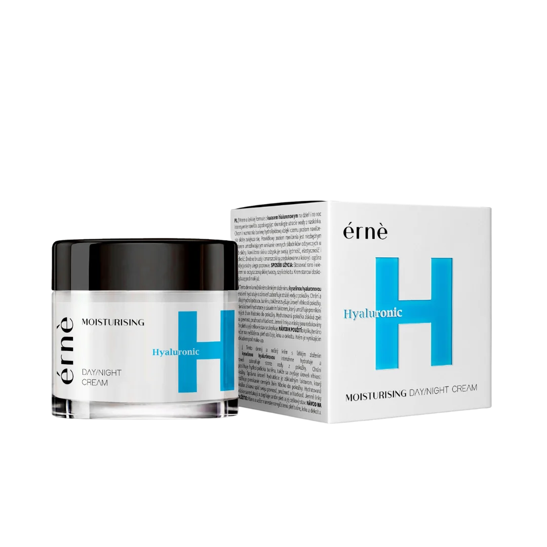 Crema de zi/noapte hidratanta pentru fata cu Acid Hialuronic, 50ml, Erne