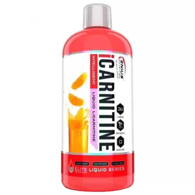 Bautura cu aroma de portocala iCarnitine, 1000ml, Genius Nutrition