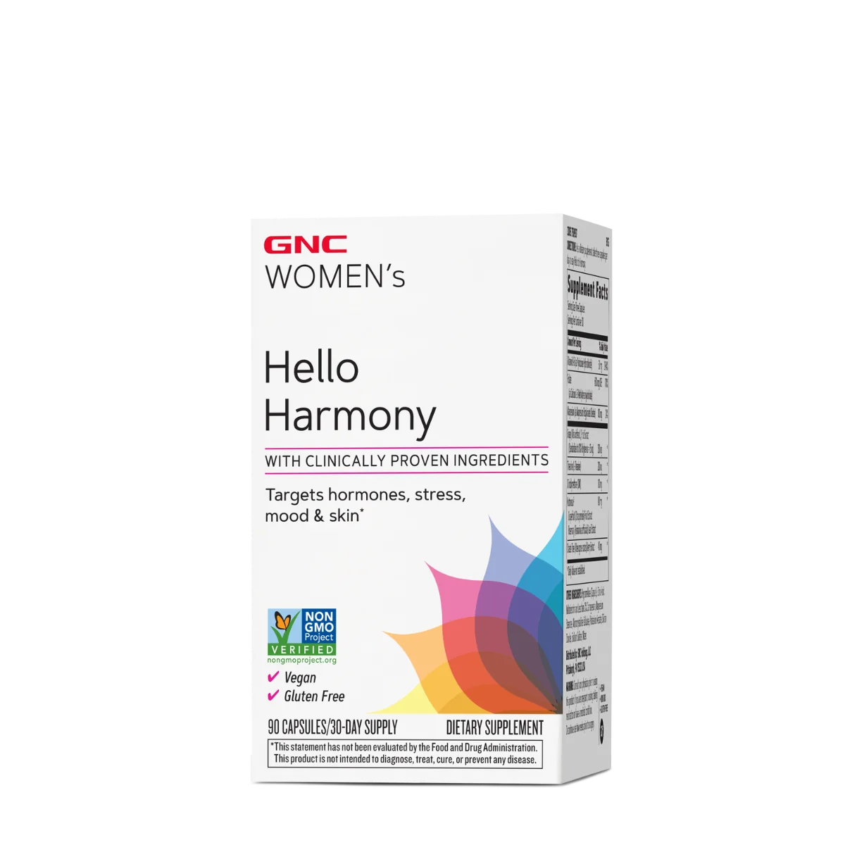 Women's Hello Harmony PMS Formula pentru echilibrul hormonal emotional si elasticitatea pielii, 90 capsule, GNC