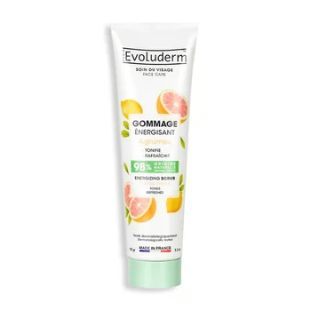 Scrub pentru fata Énergisant Agrumes, 150g, Evoluderm