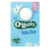 Cereale eco cu orez pentru bebelusi de la +6 luni, 100g, Organix