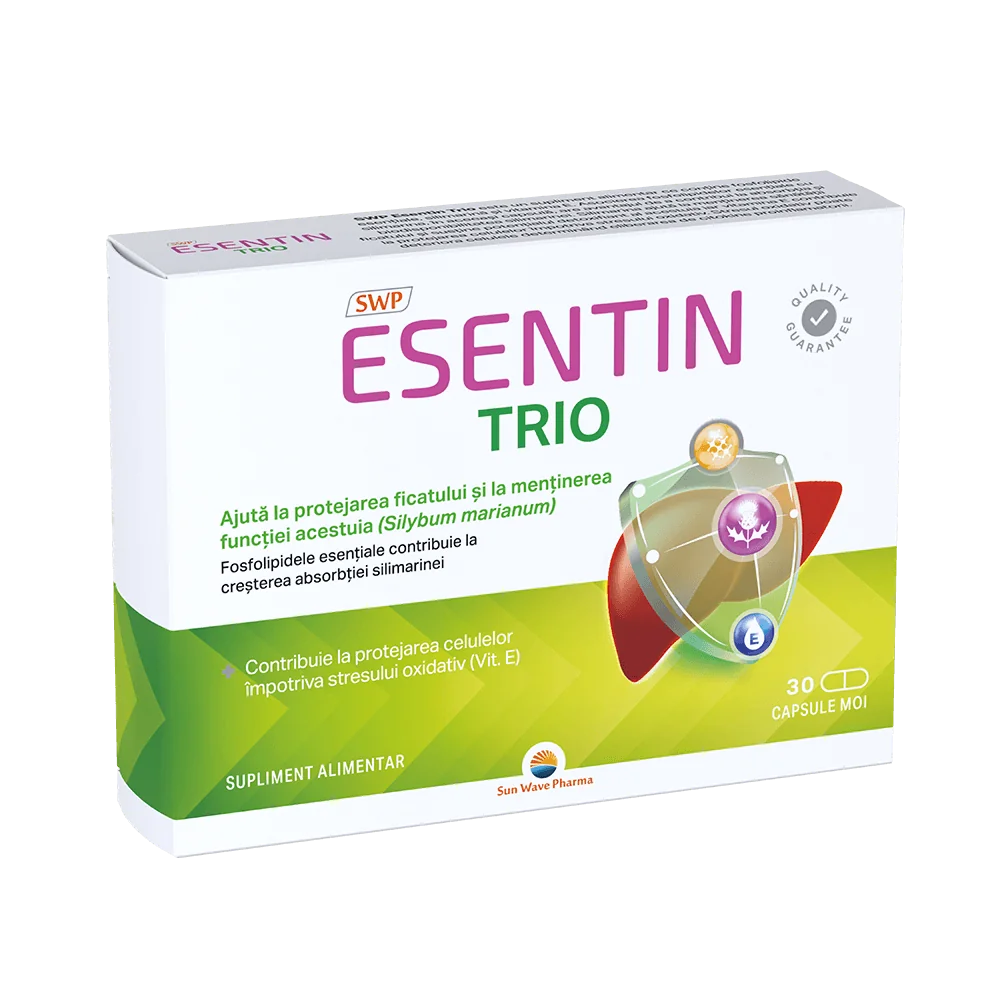 Esentin Trio, 30 capsule, Sun Wave Pharma