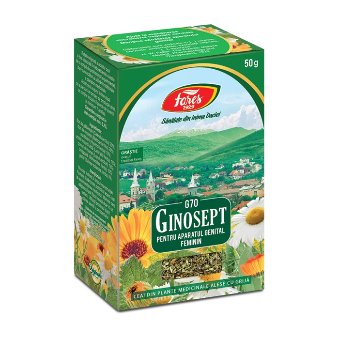 Ceai Ginosept, 50g, Fares