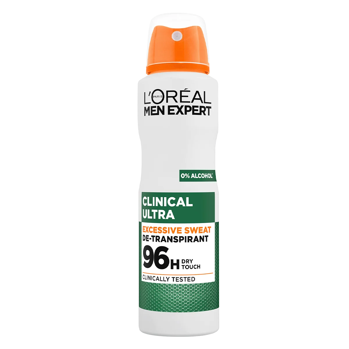 Spray antiperspirant fara alcool, 150ml, L'oreal Men Expert