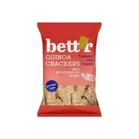 Crackers cu quinoa si turmeric fara gluten Bio, 100g, Bettr