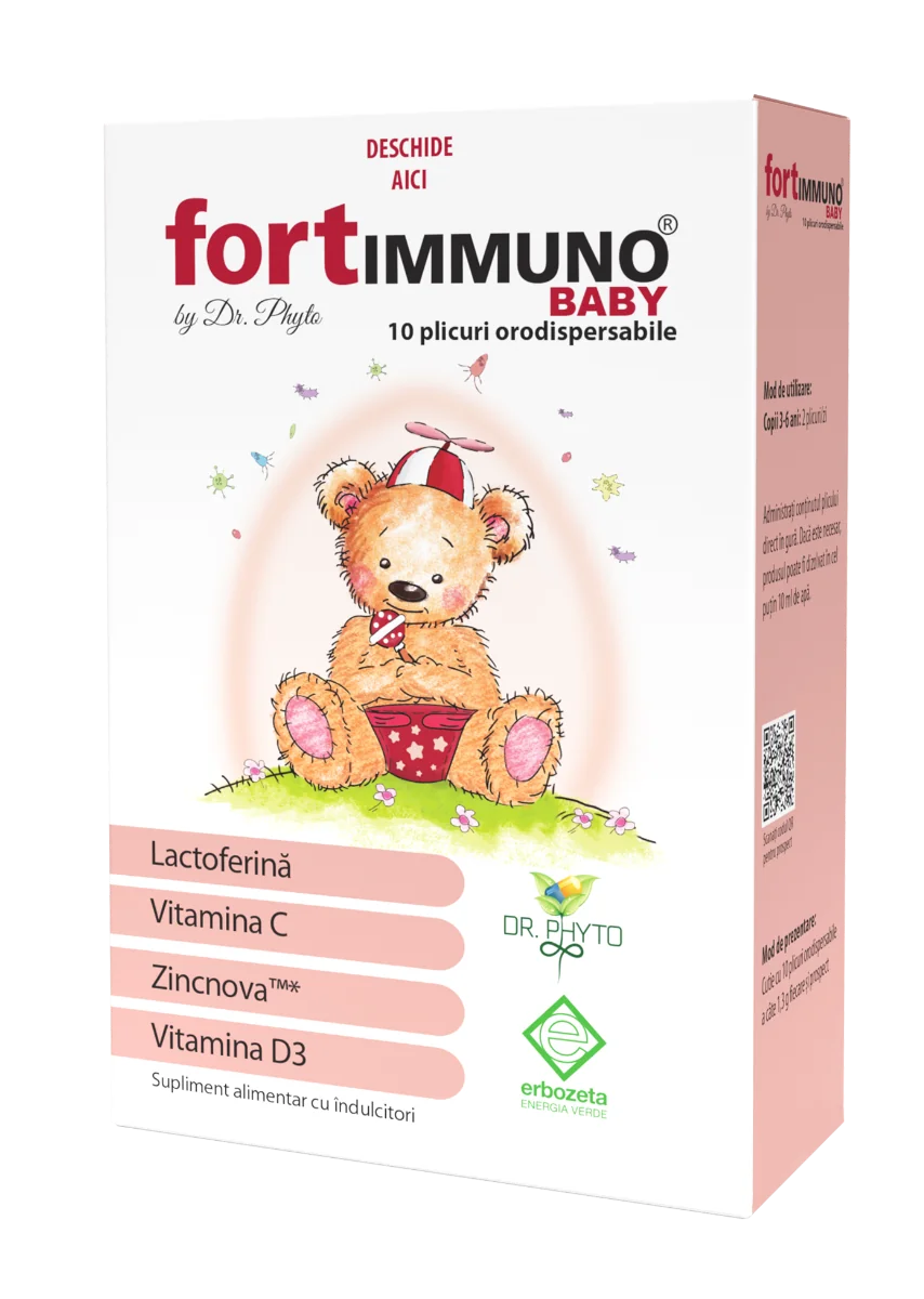 FortImmuno baby, 10 plicuri, Dr. Phyto