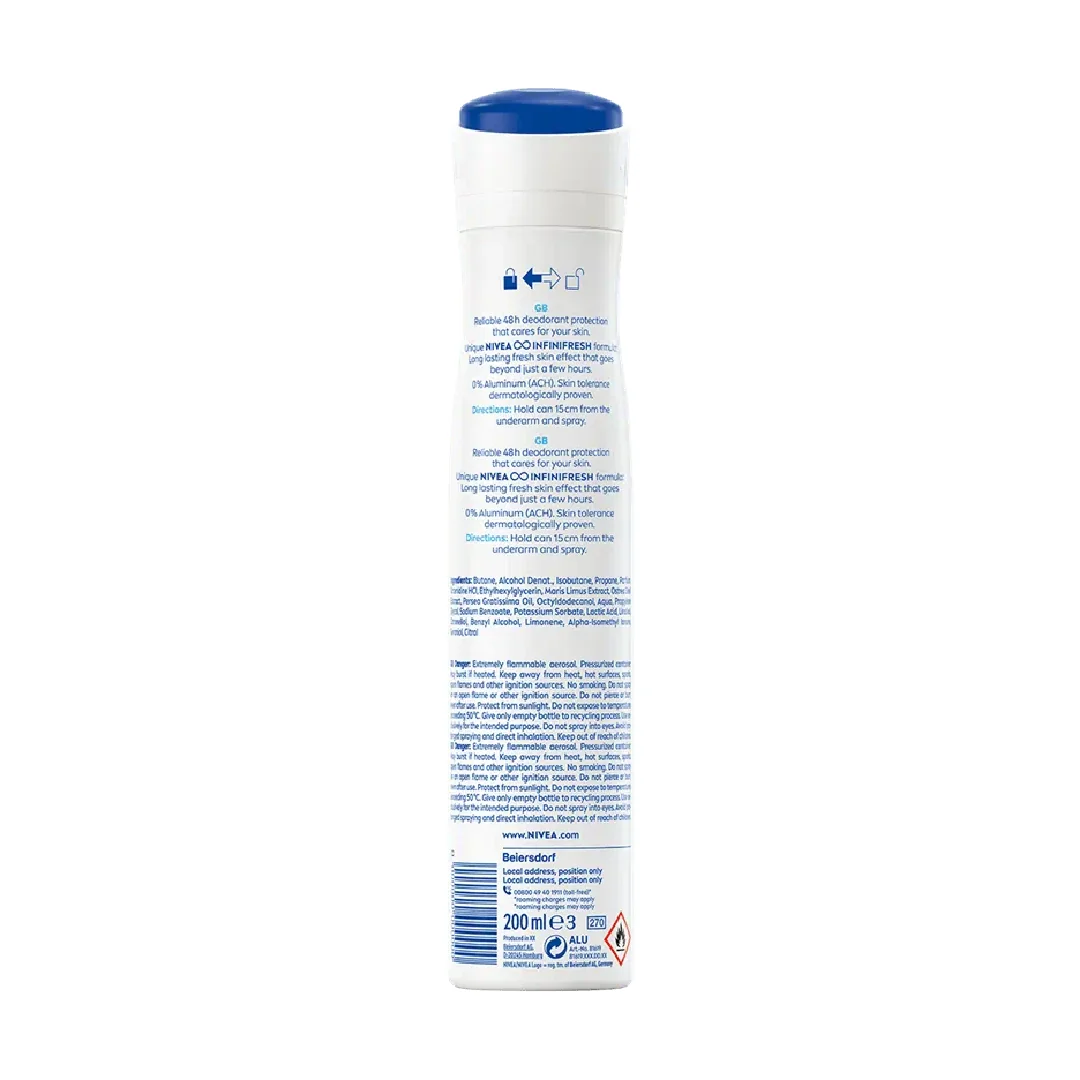 Deodorant spray pentru femei Fresh Natural, 200ml, Nivea