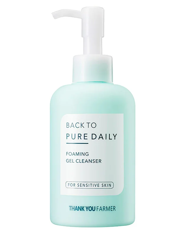 Gel spumant pentru curatare Back to Pure Daily, 200ml, Thank You Farmer