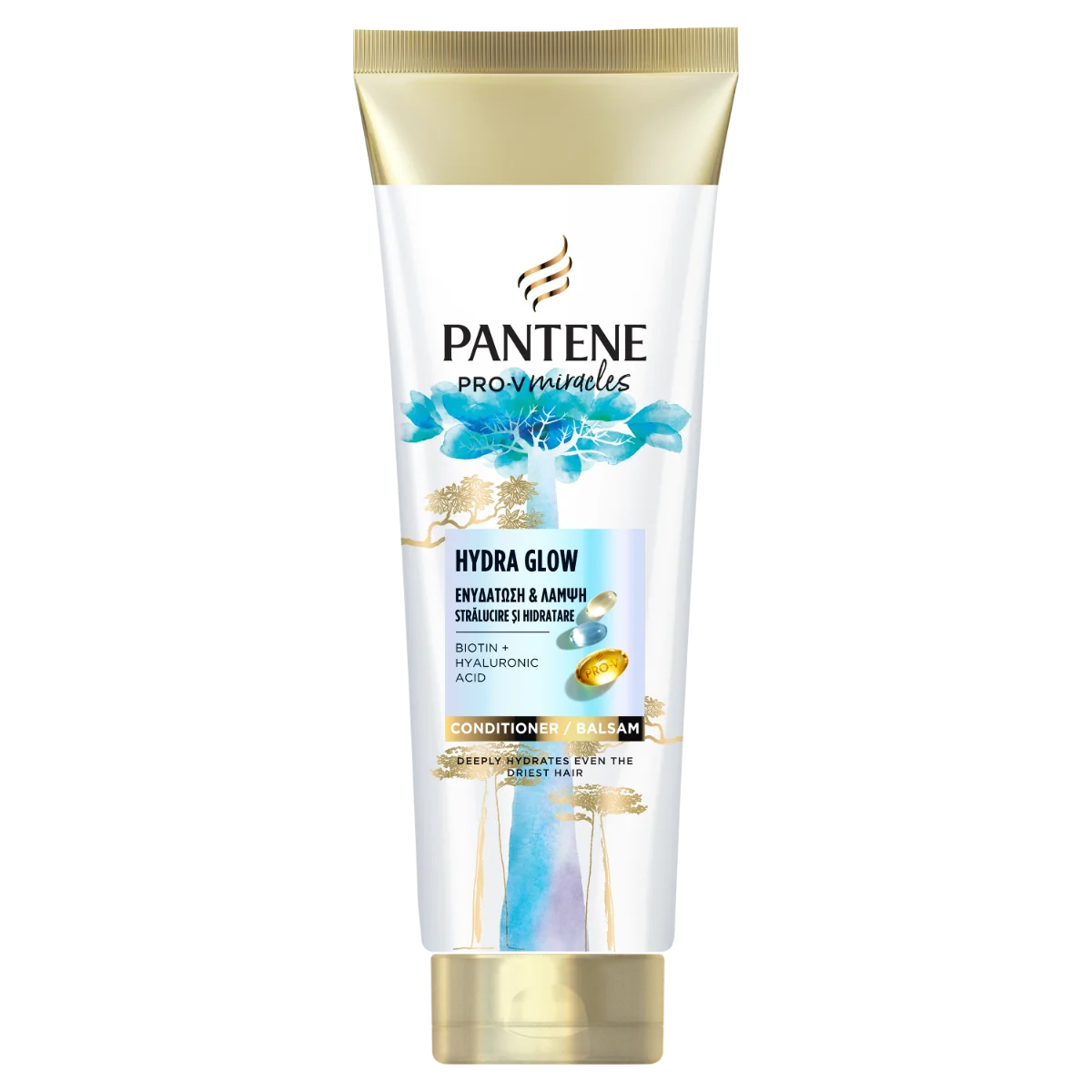 Balsam pentru par cu biotina Pro-V Miracles Hydra Glow, 160ml, Pantene