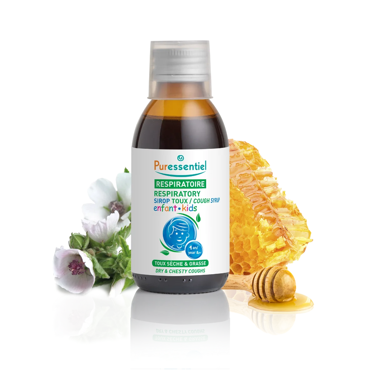 Sirop de tuse pentru copii Respiratory, 140ml, Puressentiel
