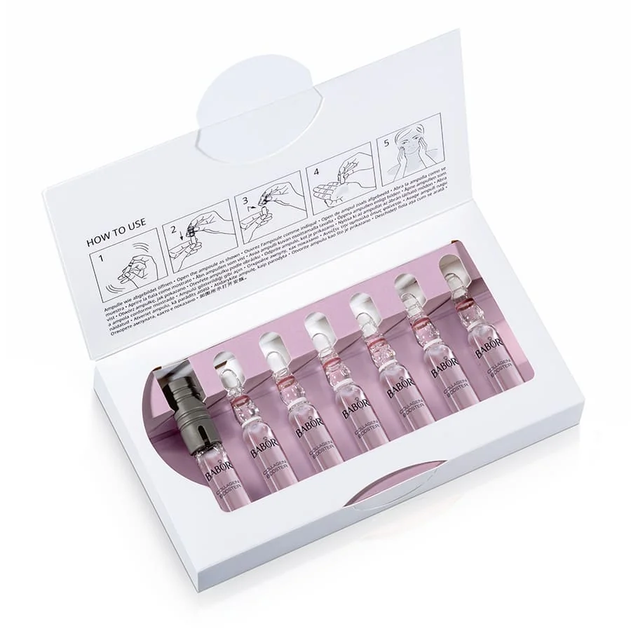 Fiole cu efect antirid Collagen Booster, 7x2ml, Babor