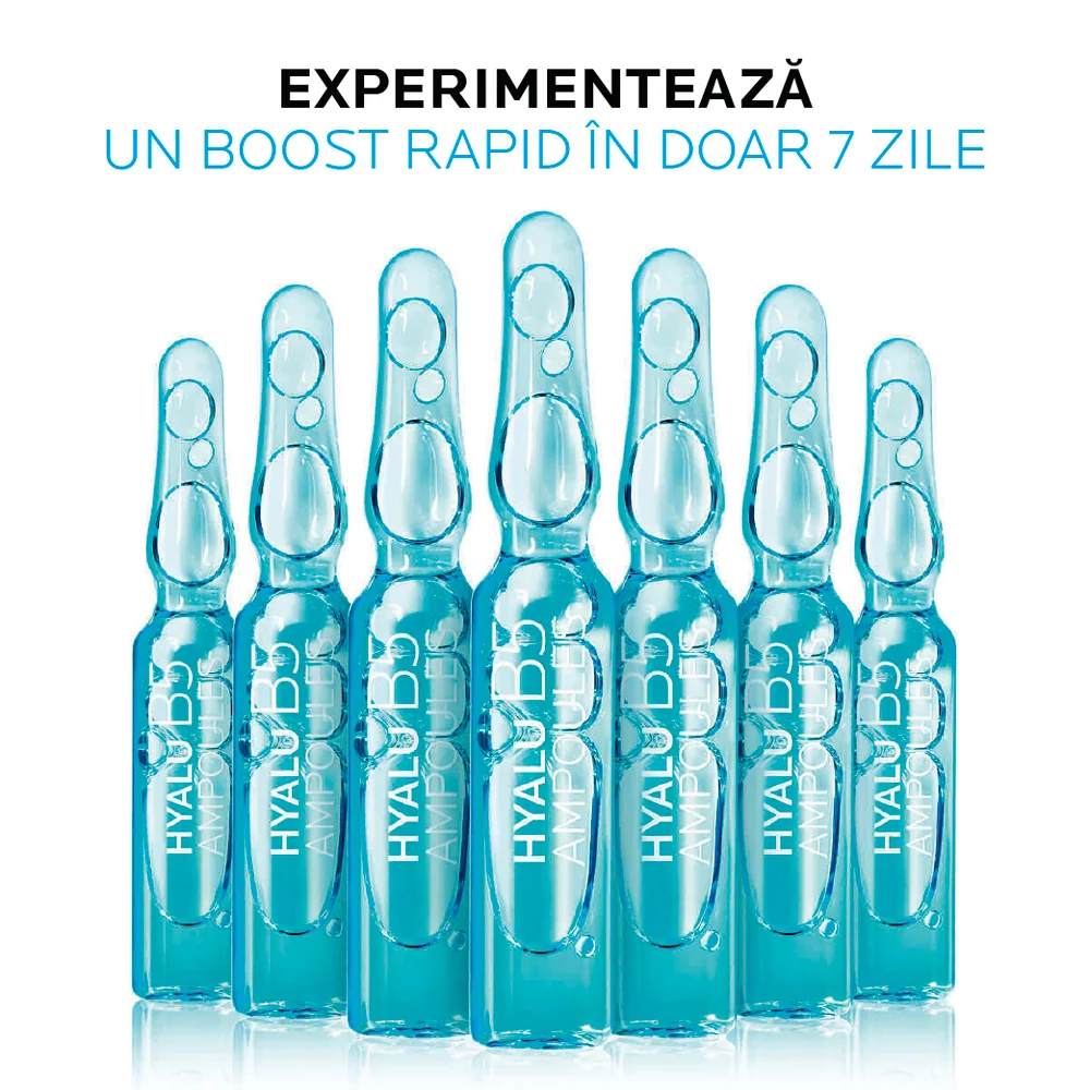 Fiole concentrate antirid ten sensibil Hyalu B5, 7x1.8ml, La Roche-Posay