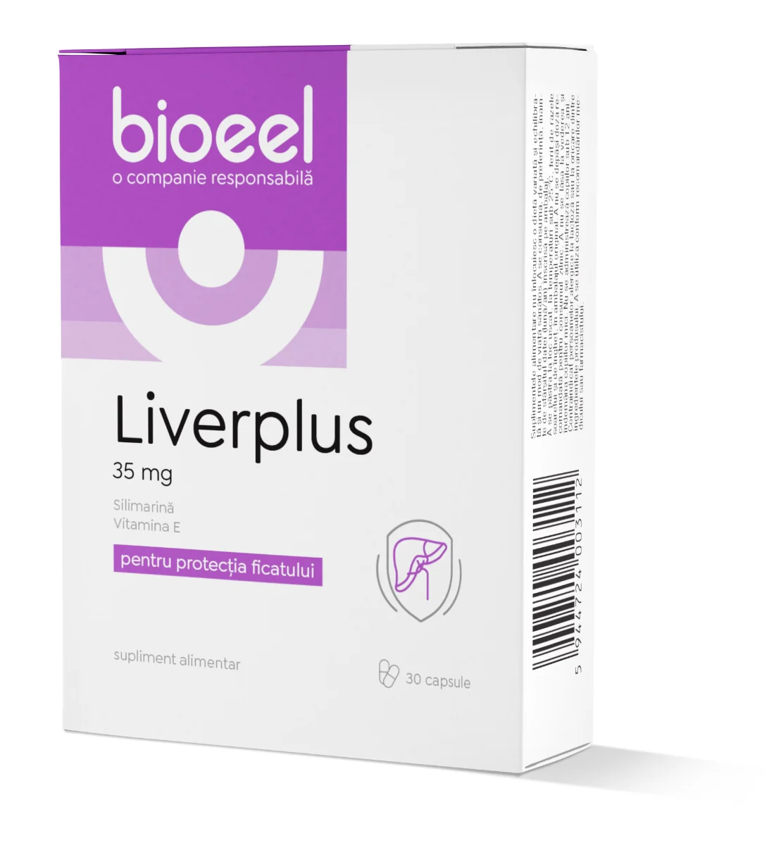 Liverplus 35mg, 80 capsule, Bioeel