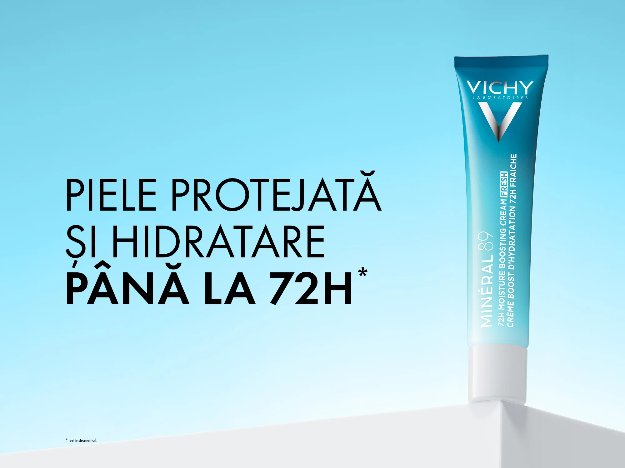 Piele protejata si hidratare pana la 72h Piele protejata si hidratare pana la 72h