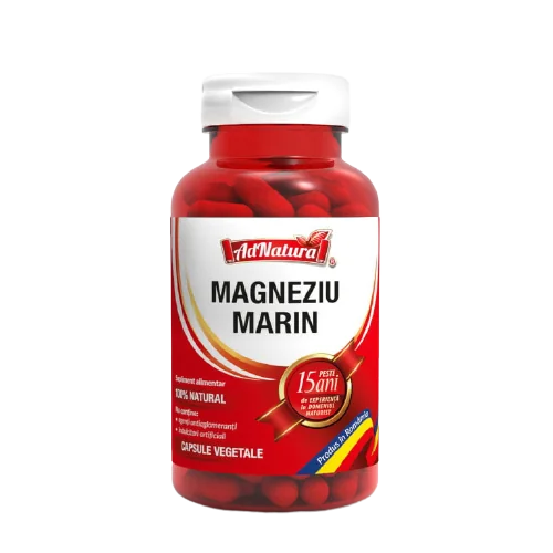Magneziu Marin, 60 capsule, AdNatura