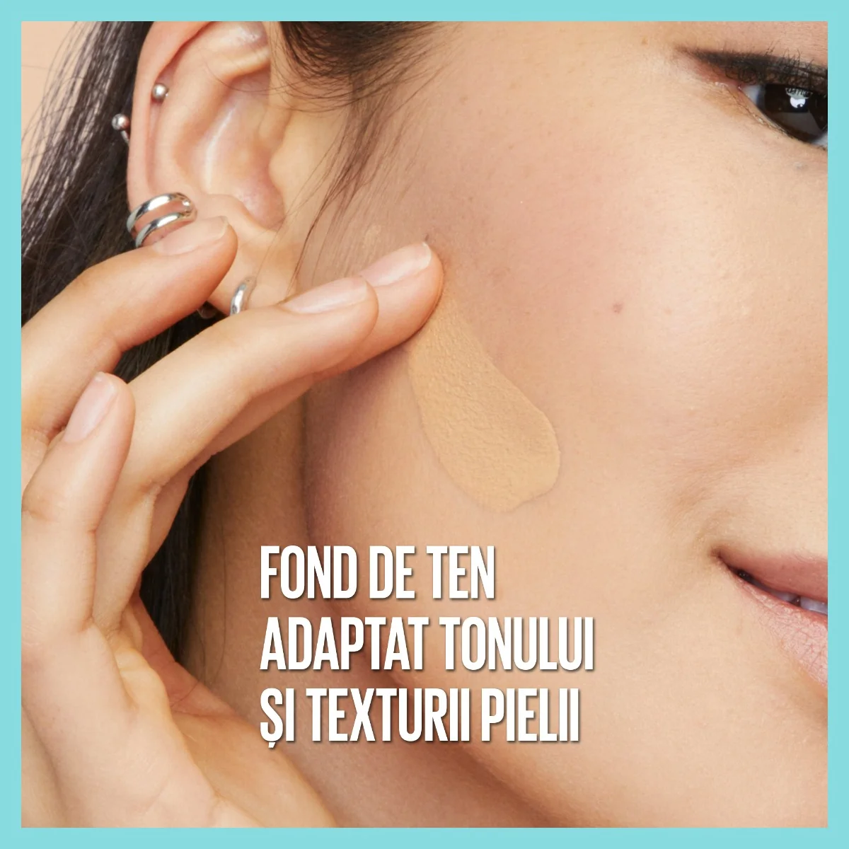 Fond de ten Matte & Poreless 250 Sun Beige Fit Me, 30ml, Maybelline