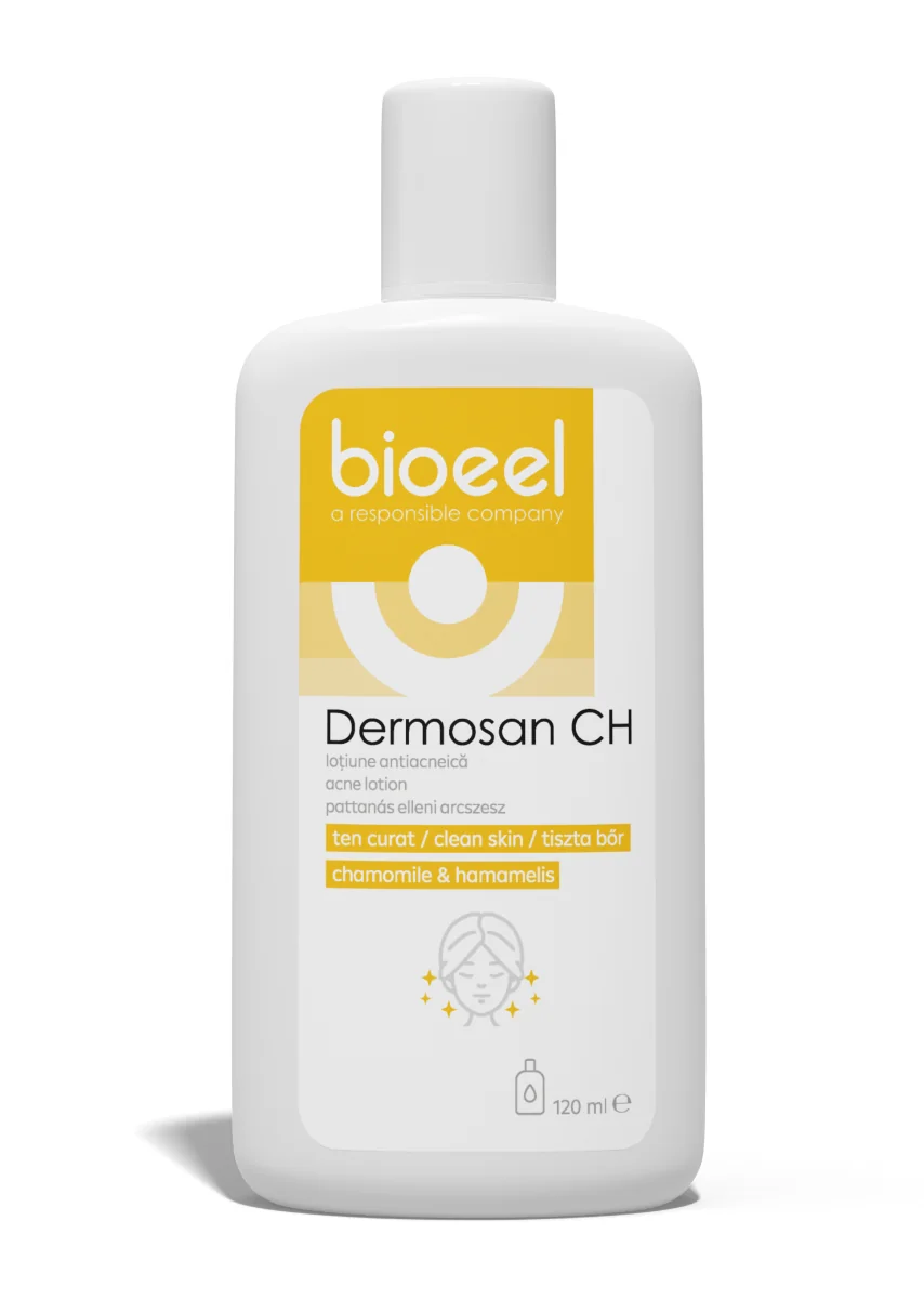 Dermosan CH lotiune antiacneica, 120ml, Bioeel