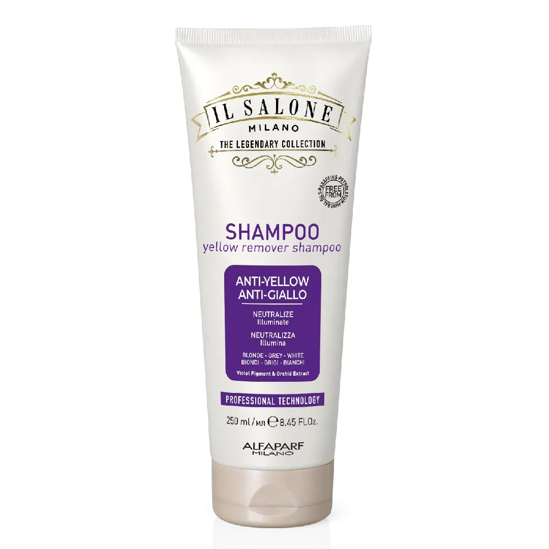 Sampon pentru neutralizare tonuri de galben Yellow Remover, 250ml, Il Salone Milano 