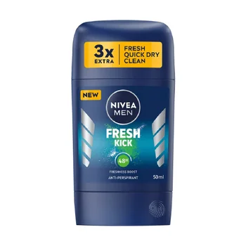Deodorant stick pentru barbati Fresh Kick, 50ml, Nivea