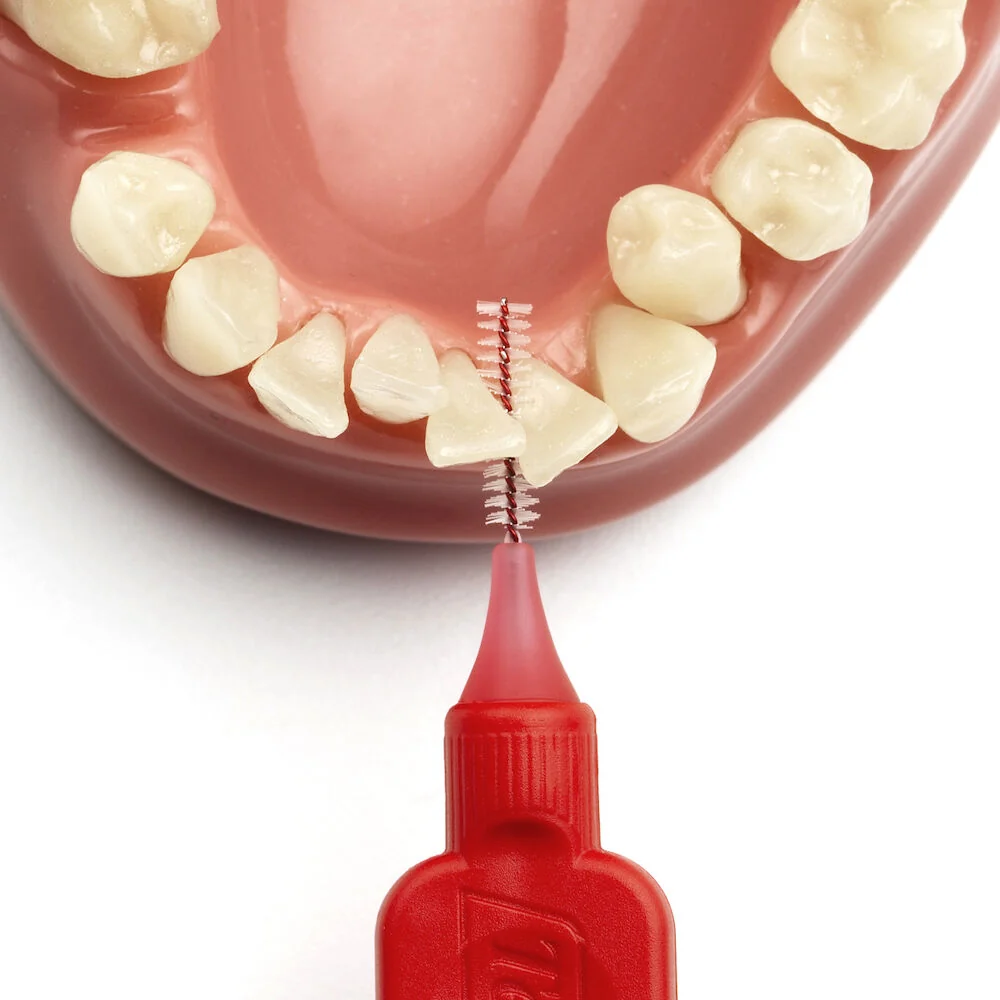 Set periute interdentare Original rosu, 8 bucati, TePe