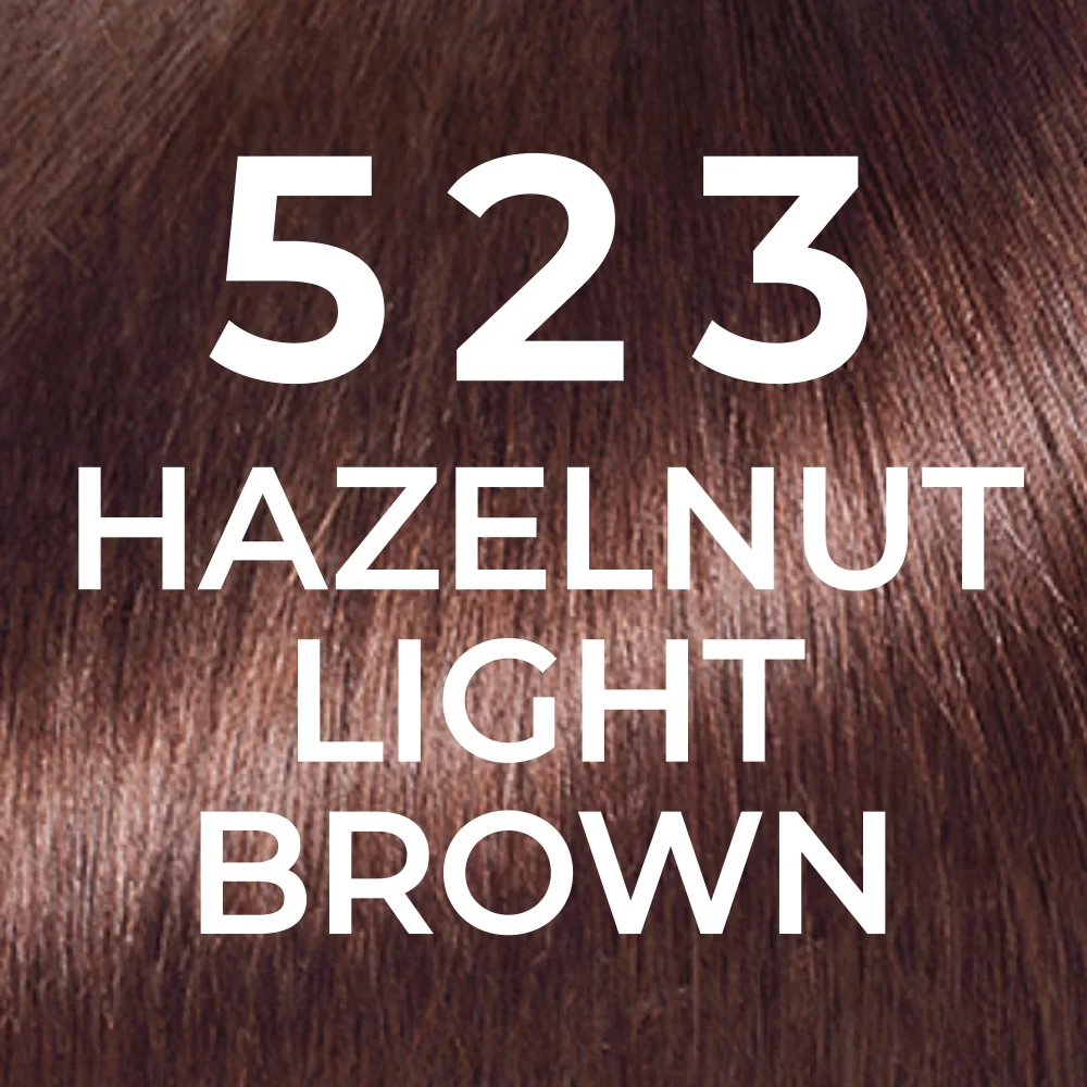 Vopsea de par semi-permanenta Casting Natural Gloss 523 Hazelnut Light Brown, 180ml, L'Oreal Paris