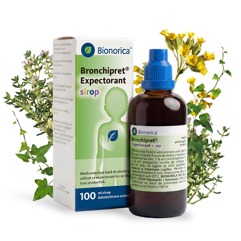 Bronchipret Expectorant sirop, 100ml, Bionorica