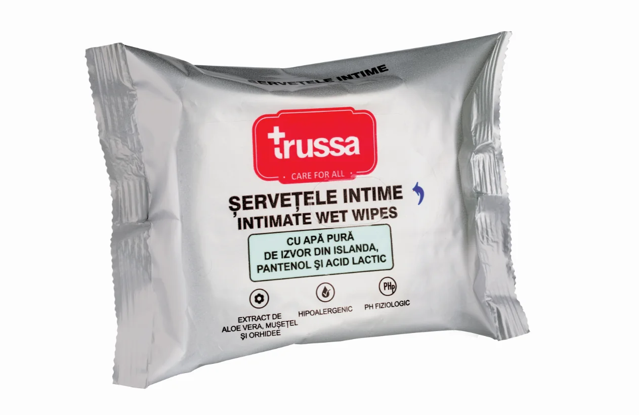 Trusa Servetele pentru igiena intima, 20 bucati