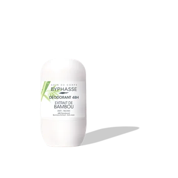 Deodorant roll-on 48h cu extract de bambus, 50ml, Byphasse