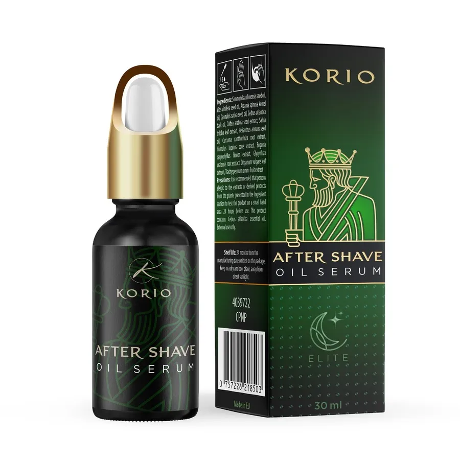 After Shave Oil Serum, 30ml, Korio