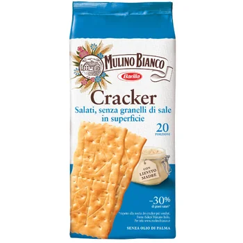 Biscuiti cu un continut redus de sare Cracker, 500g, Mulino Bianco