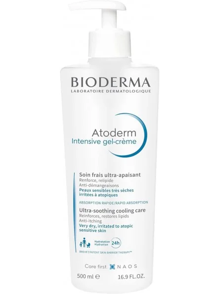 Gel-crema Atoderm Intensive, 500ml, Bioderma