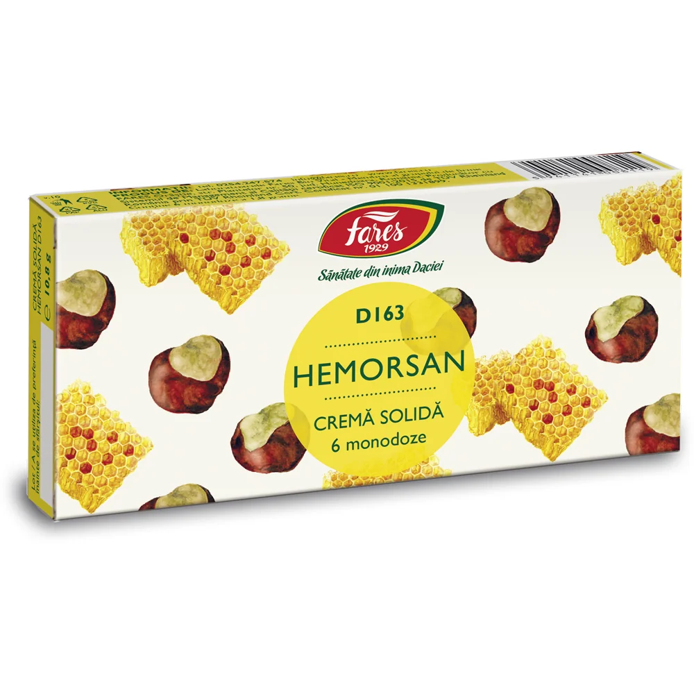 Crema solida, 6 monodoze, Fares