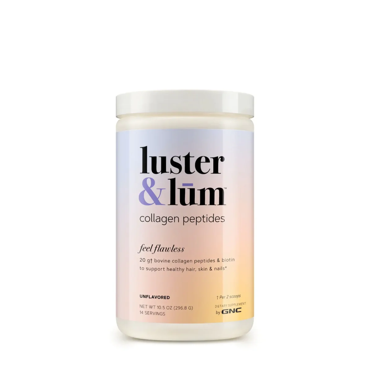 Luster & Lum fara aroma Colagen Peptide, 296.8g, GNC