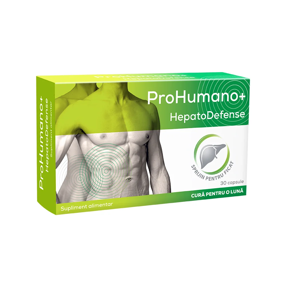 HepatoDefense ProHumano+, 20 capsule, Pharmalinea
