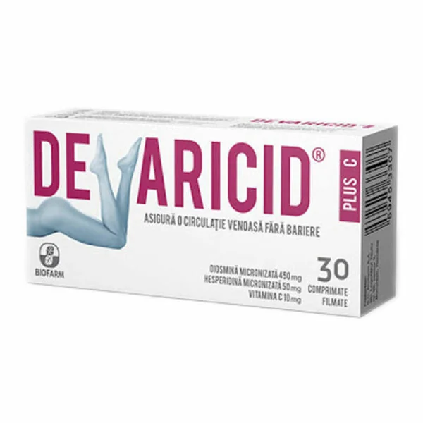 Devaricid plus C, 30 comprimate, Biofarm | Dr.Max Farmacie | Dr. Max ...
