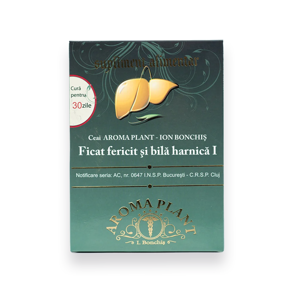 Ceai ficat fericit si bila harnica I, 160g, Aroma Plant Bonchis