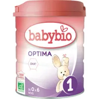 Lapte praf bio 0-6 luni Optima 1, 800g, BabyBio