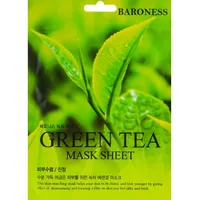Masca de fata pentru improspatare si curatare cu extract de ceai verde, 21g, Baroness