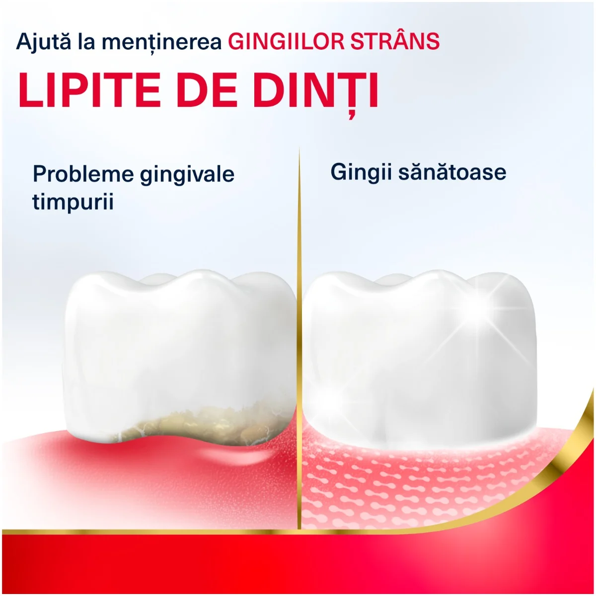 Apa de gura fara alcool Active Gum Health Fresh Mint, 500ml, Parodontax