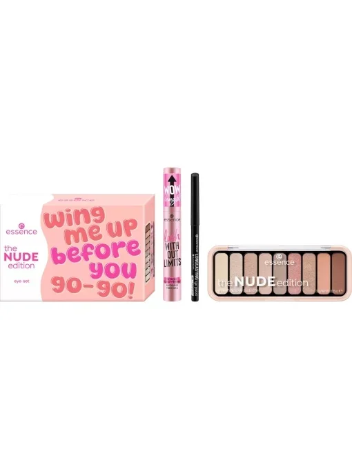 Set pentru machiajul ochilor The Nude Edition, 1 bucata, Essence