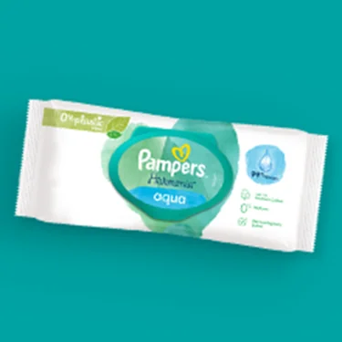 Servetele umede Pampers Harmonie Aqua, cu 99% apa si formula delicata pentru pielea bebelusului. Servetele umede Pampers Harmonie Aqua, cu 99% apa si formula delicata pentru pielea bebelusului.