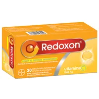 Redoxon cu aroma de lamaie, 30 comprimate efervescente, Bayer