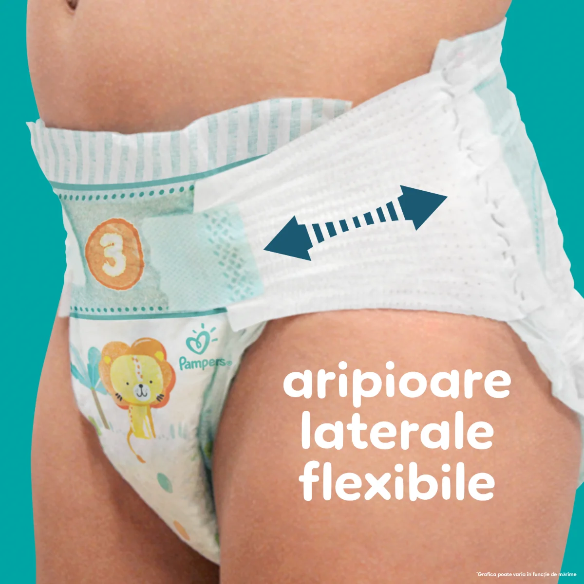 Scutece Active Baby Marimea 6 pentru 13-18kg, 32 bucati, Pampers