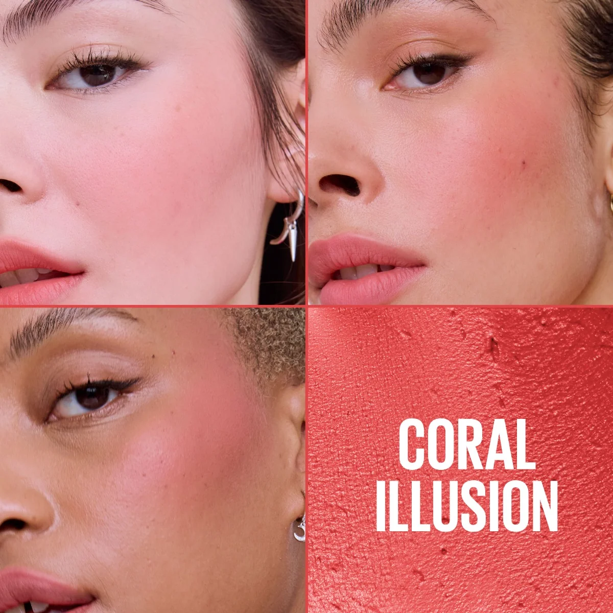 Fard de obraz multifunctional Cloudtopia Nr. 05 Coral Illusion, 5g, Maybelline